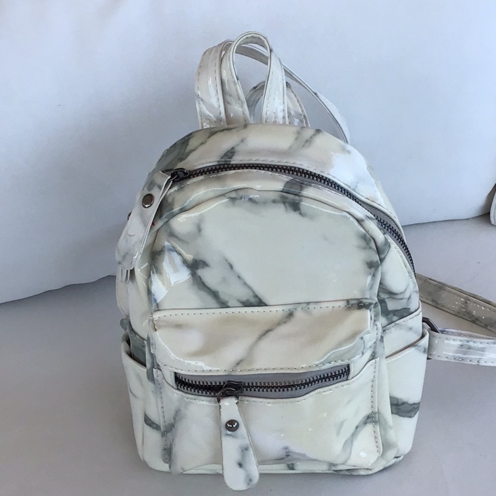 Marble Design Mini Backpack/Purse - image 1